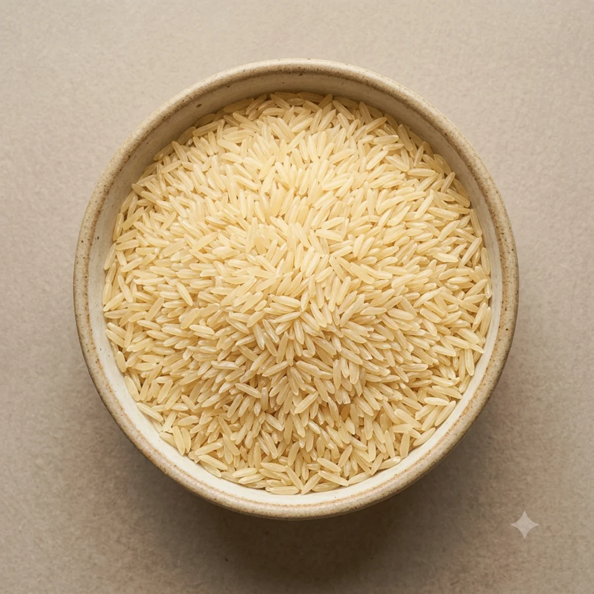 Jeera rice grains in a bowl